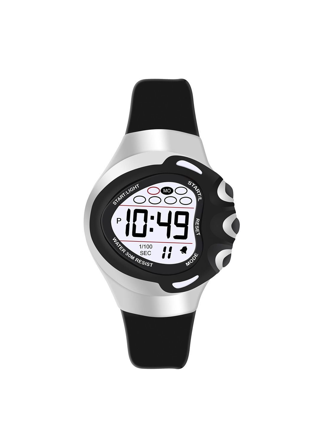 

Spiky Kids Printed Wrap Around Straps Analogue Automatic Watch SPKEVA21_C1_BLK, Black