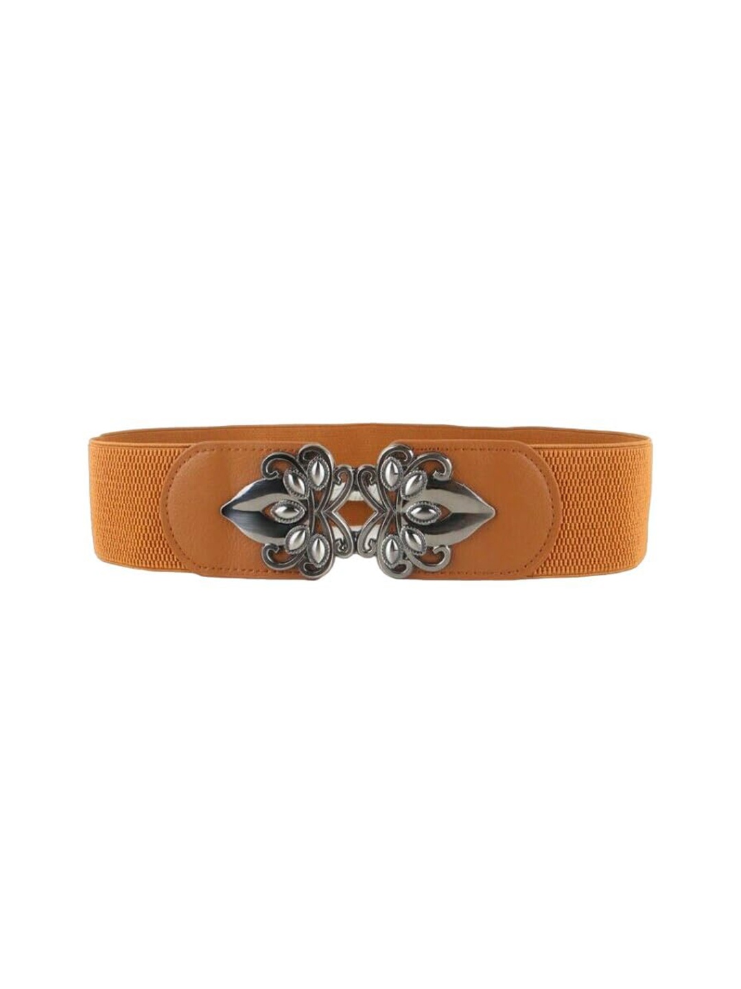 

SYGA Women Leather Belt, Camel brown