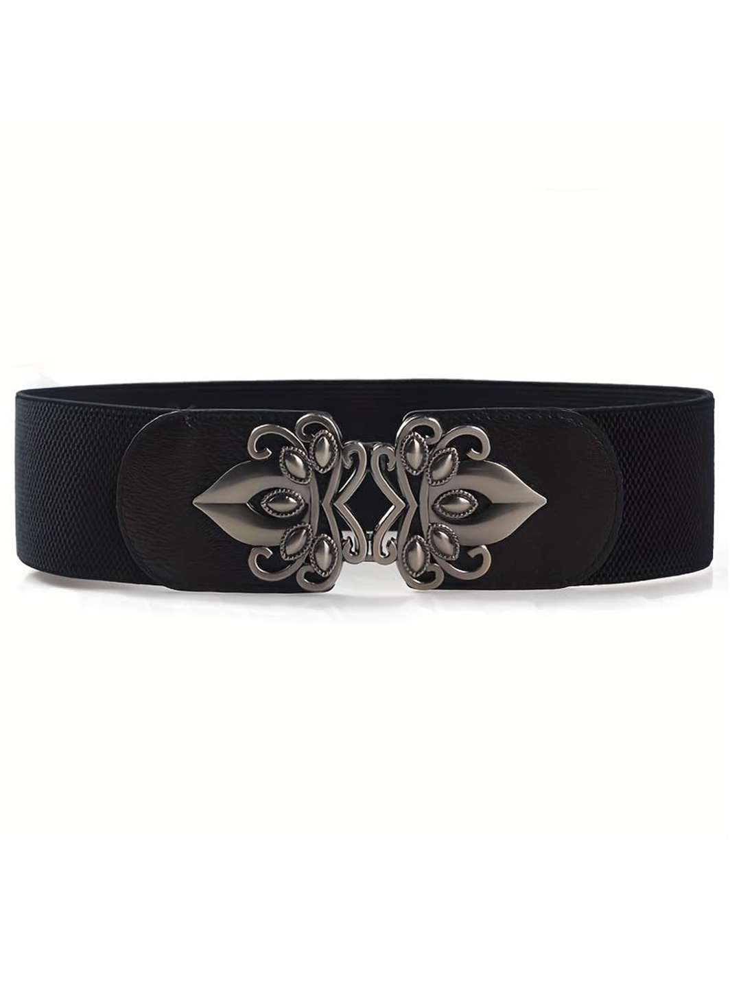 

SYGA Women Leather Belt, Black