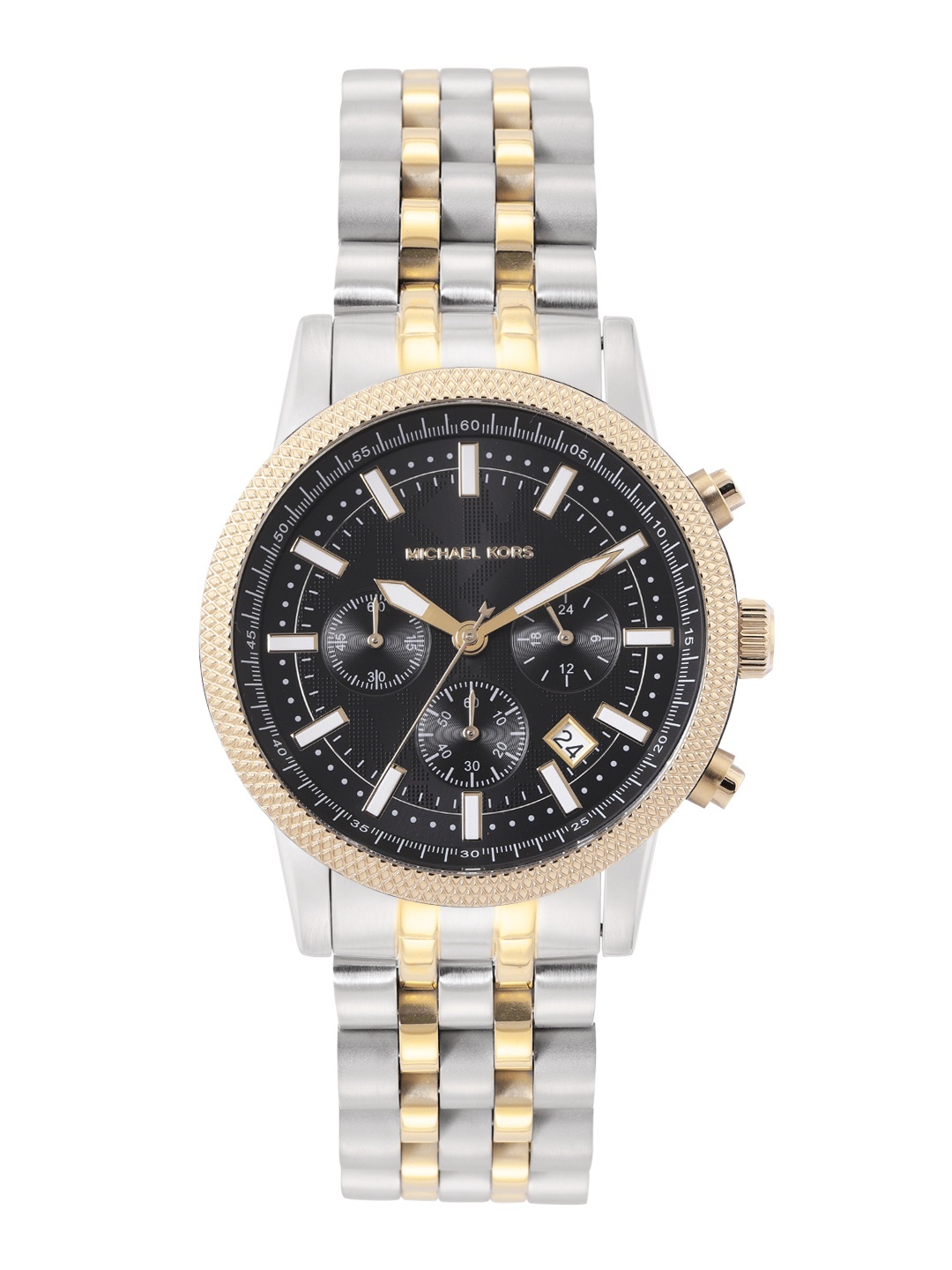 

Michael Kors Men Hutton Analogue Watch MK8954, Black
