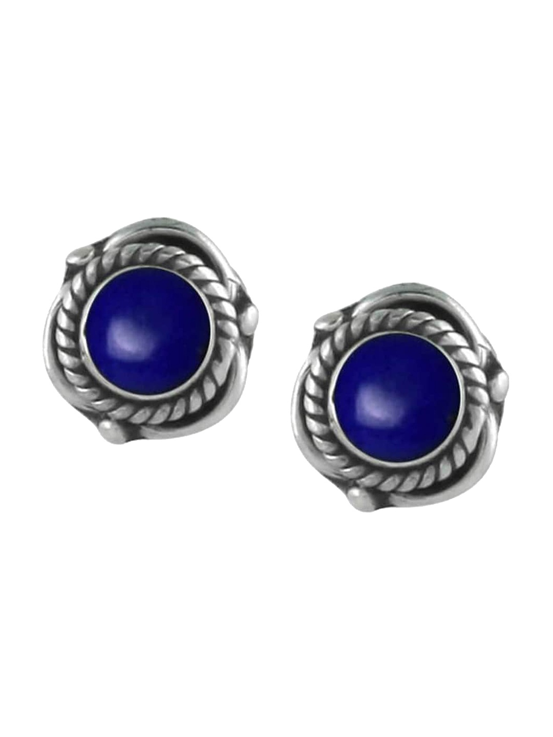 

Abhooshan 92.5 Sterling Silver Contemporary Stud Earrings