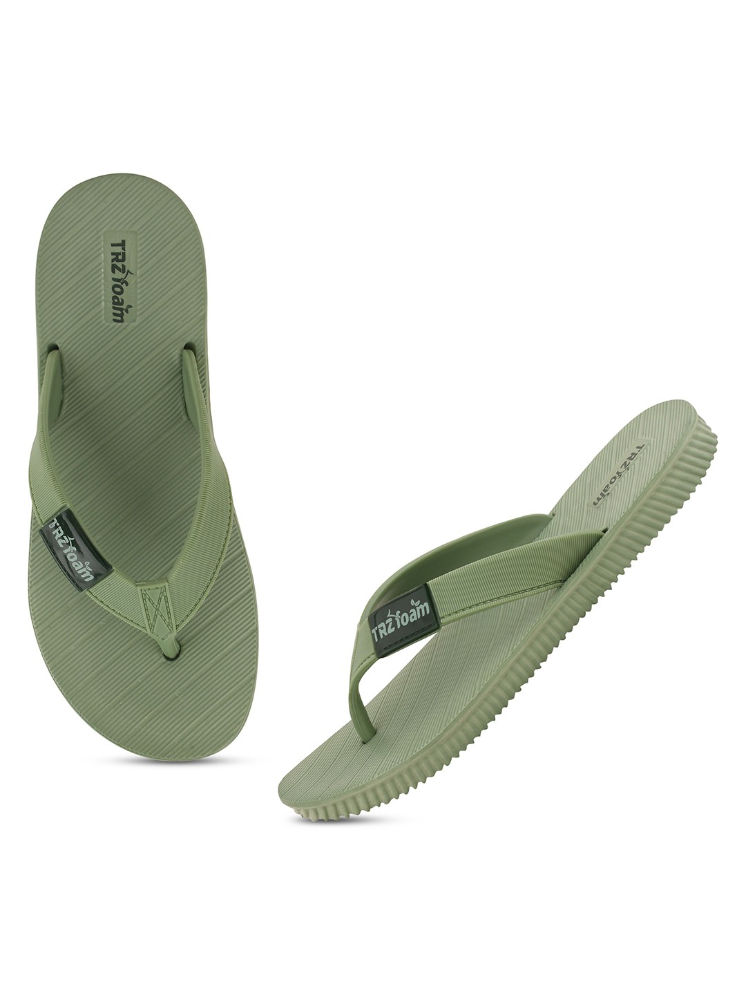 

BAESD Women Thong Flip-Flops, Green
