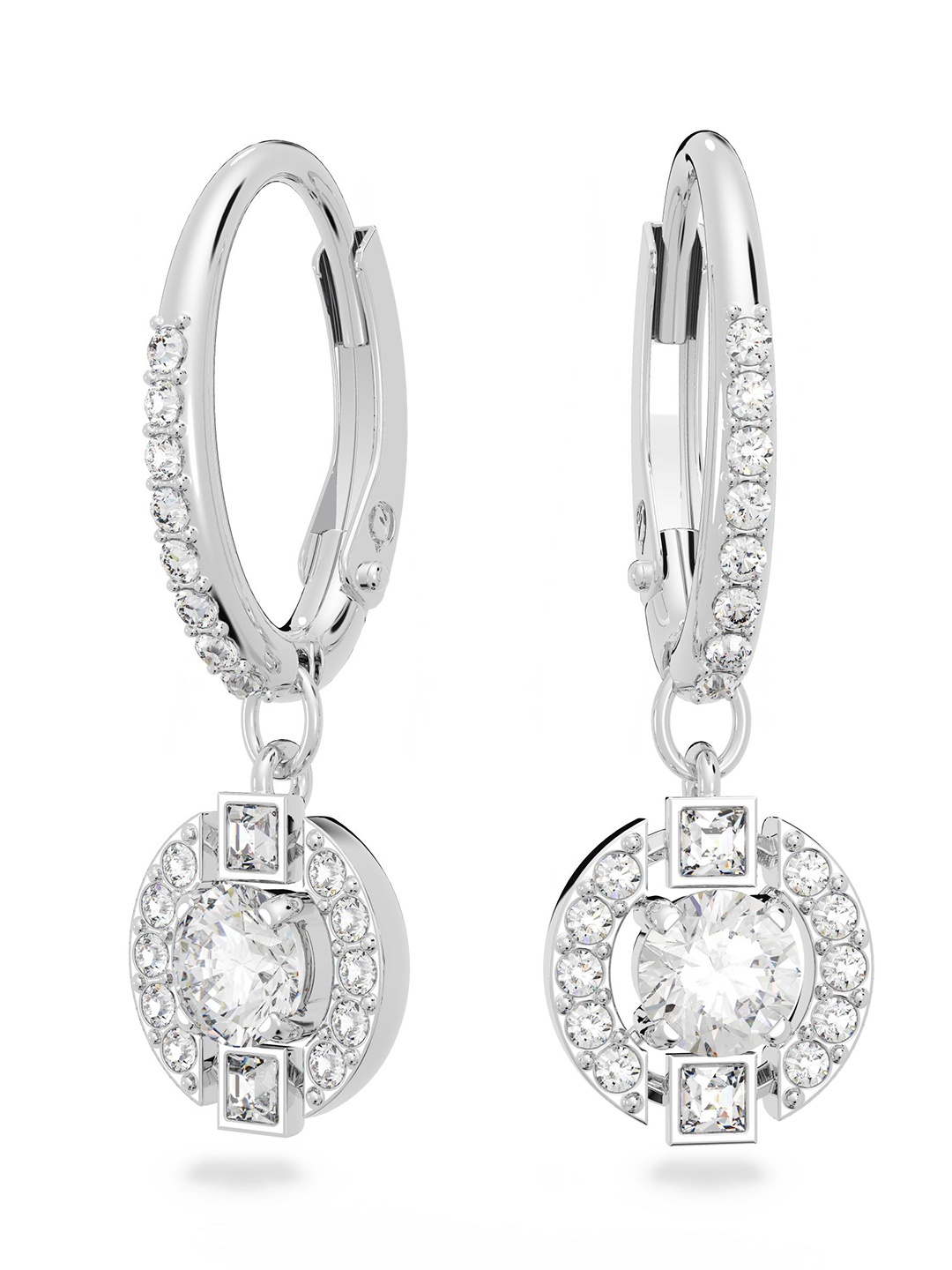 

SWAROVSKI SPARKLING DC:PE DROP CZWH/CRY/RHS, Silver