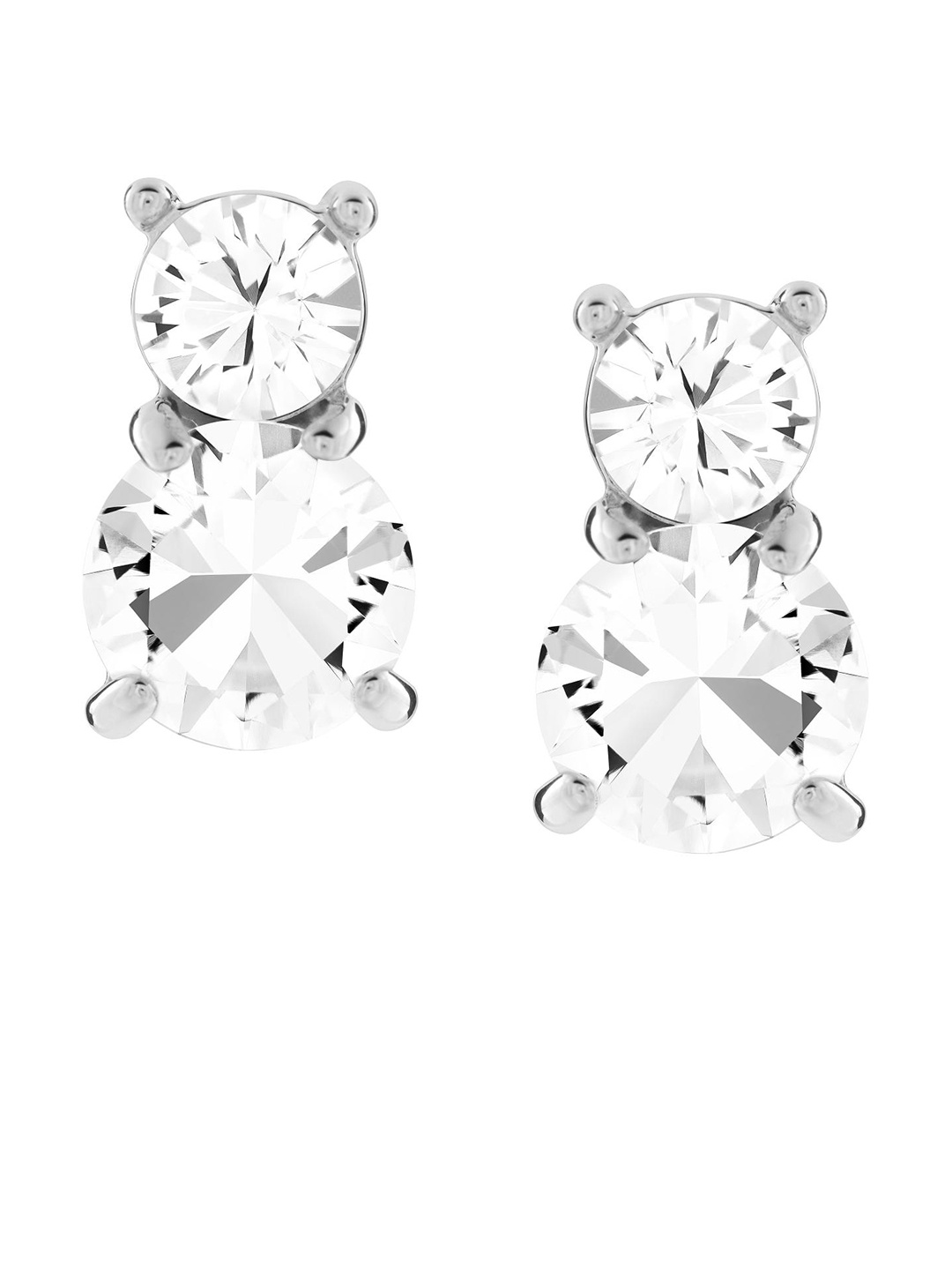 

SWAROVSKI SOLITAIRE:PE DB CRY/RHS, Silver