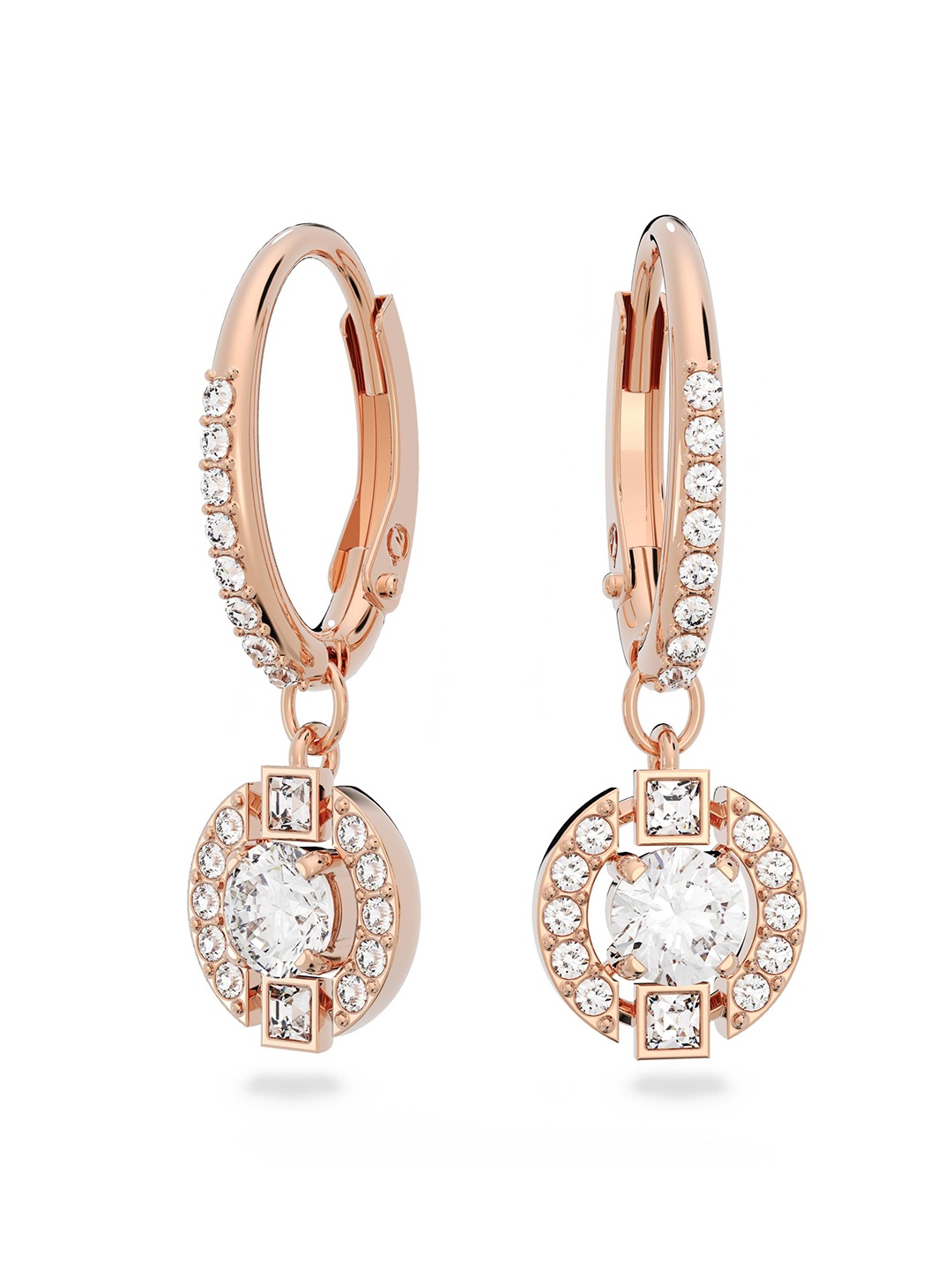 

SWAROVSKI SPARKLING DC:PE DROP CZWH/CRY/ROS, Rose gold
