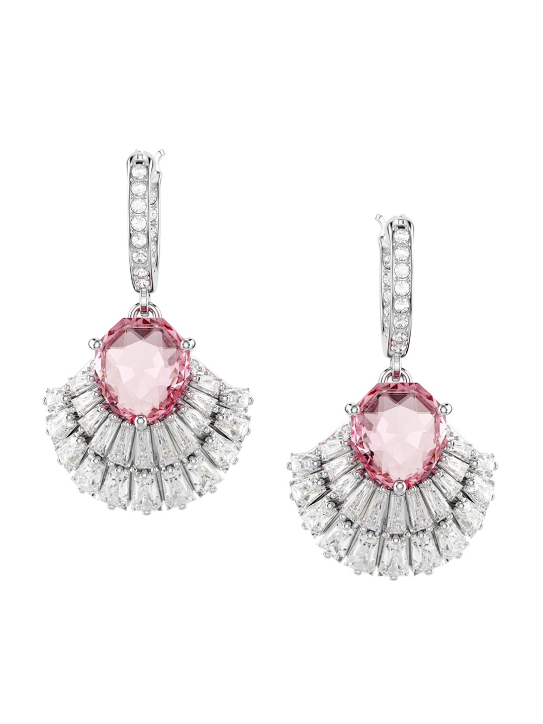 

SWAROVSKI IDYLLIA E:PE MN HOOP DROP LROS/RHS, Silver