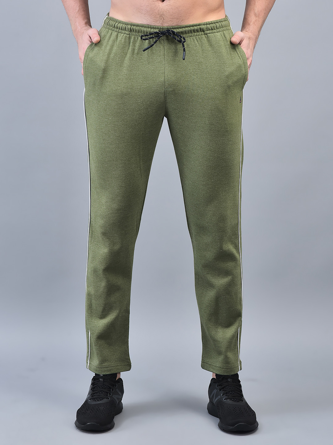

CANOE Men Mid-Rise Track Pants, Green
