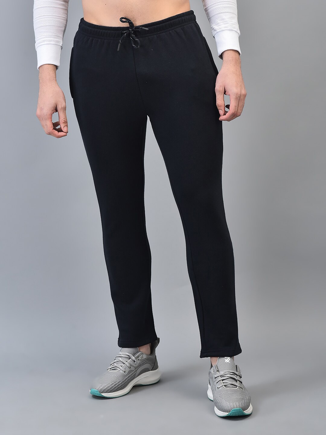 

CANOE Men Mid-Rise Track Pants, Navy blue