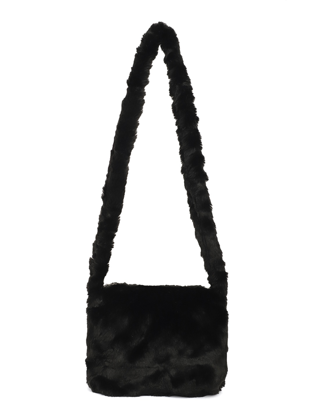 

theRebelinme Textured Sling Bag, Black