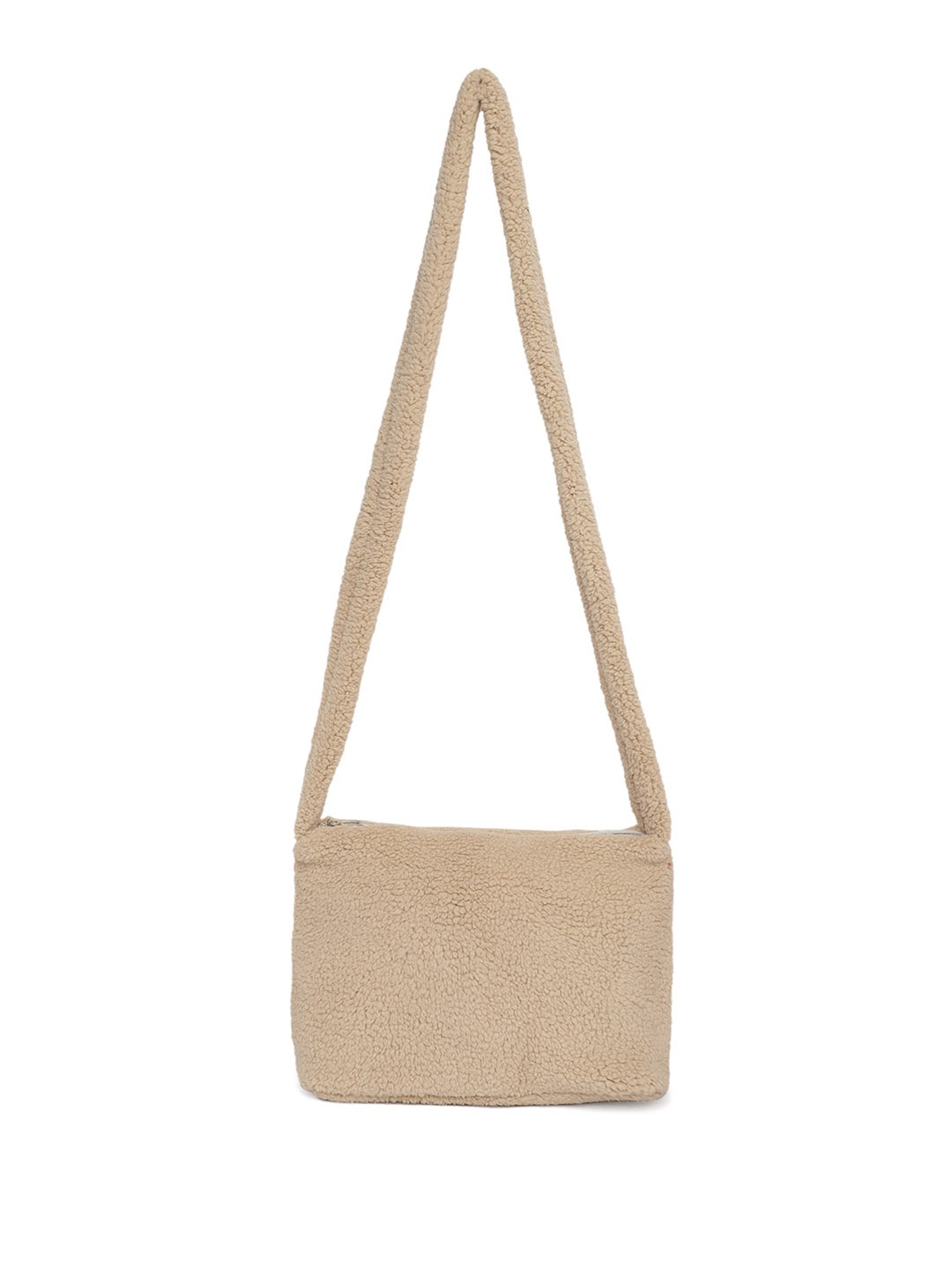 

theRebelinme Textured Structured Sling Bag, Off white