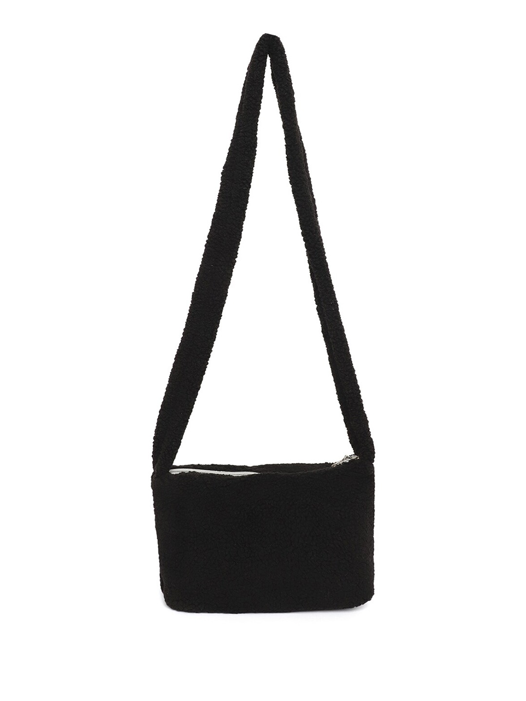 

theRebelinme Structured Sling Bag, Black