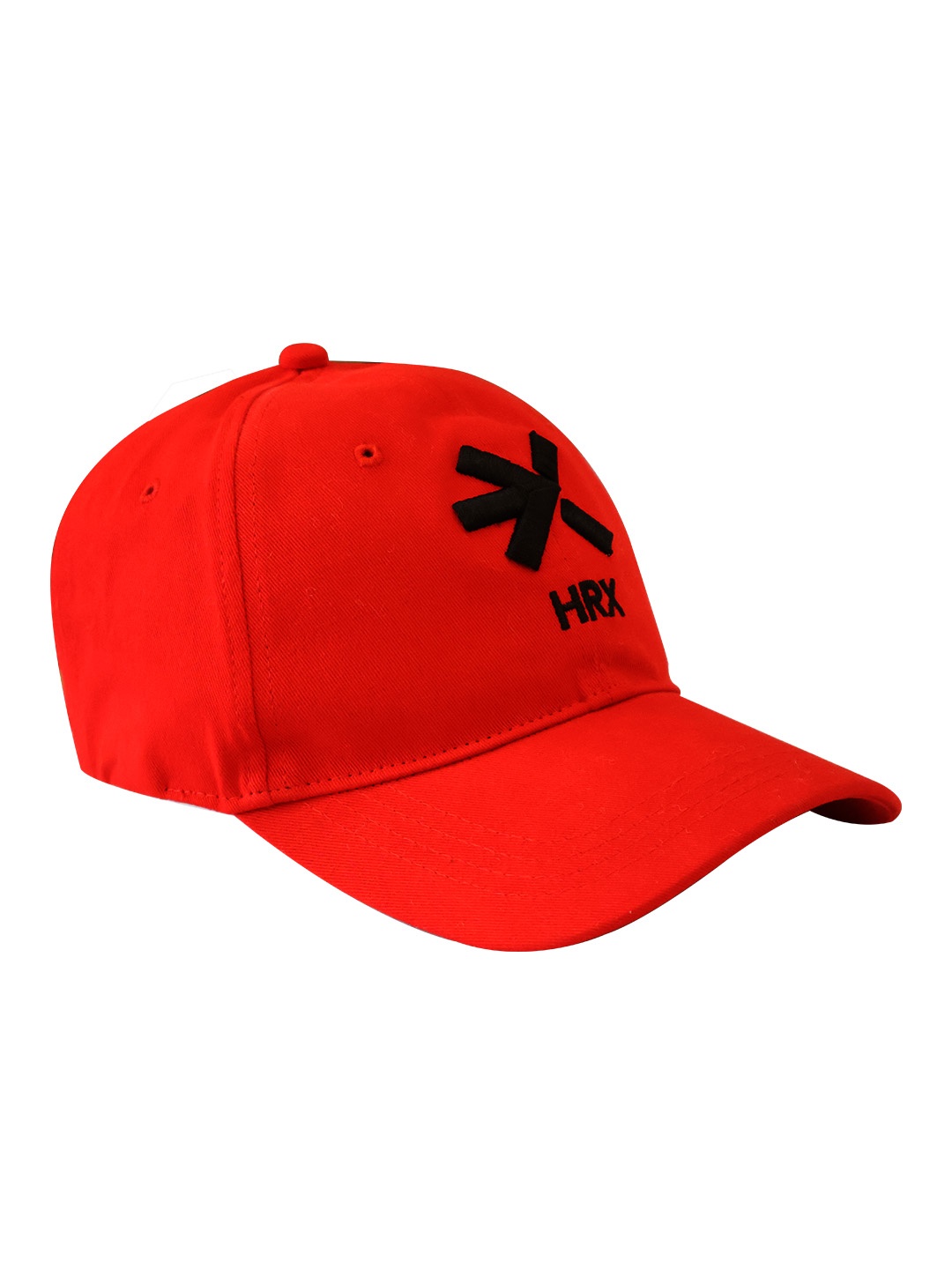 

HRX by Hrithik Roshan Unisex Embroidered Snapback Cap, Red