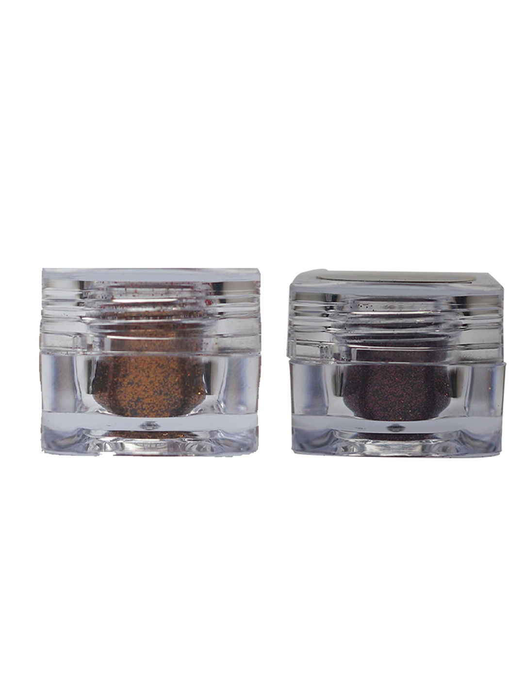 

Veoni BELLE Set of 2 HD Holographic Long Lasting Glitter Eyeshadow 5g each - Shade 13 & 07, Copper