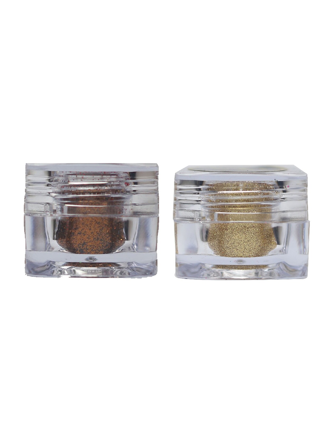 

Veoni BELLE Set of 2 HD Holographic Long Lasting Glitter Eyeshadow 5g each - Shade 13 & 15, Copper