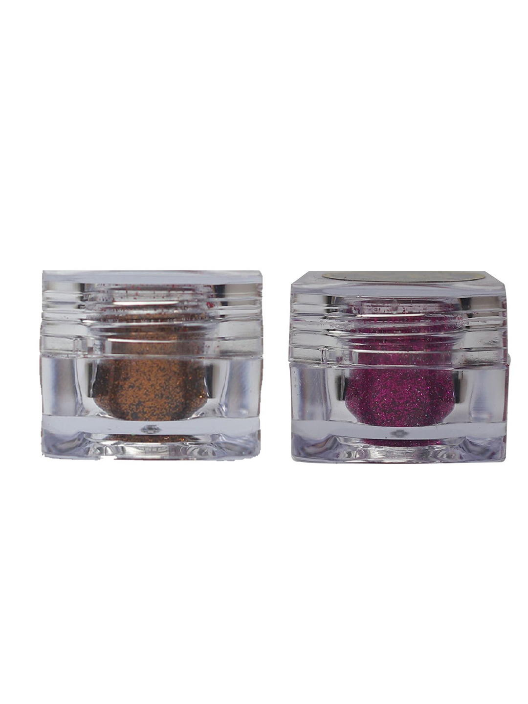 

Veoni BELLE Set of 2 HD Holographic Long Lasting Glitter Eyeshadow 5g each - Shade 13 & 16, Copper