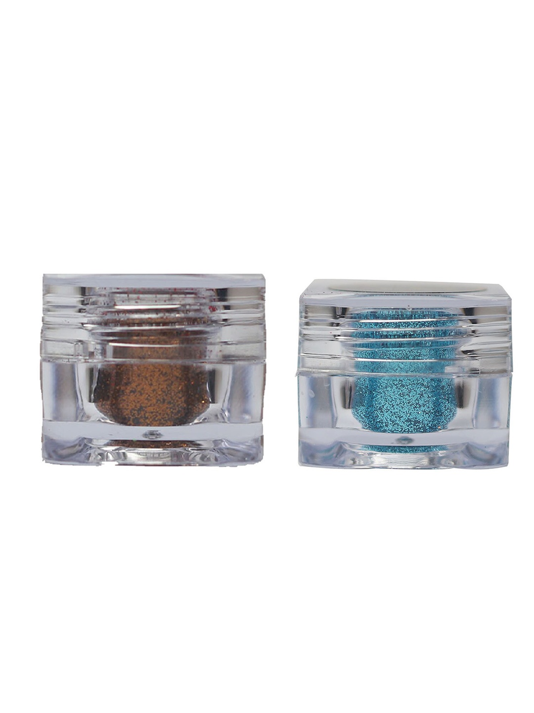 

Veoni BELLE Set of 2 HD Holographic Long Lasting Glitter Eyeshadow 5g each - Shade 13 & 05, Copper