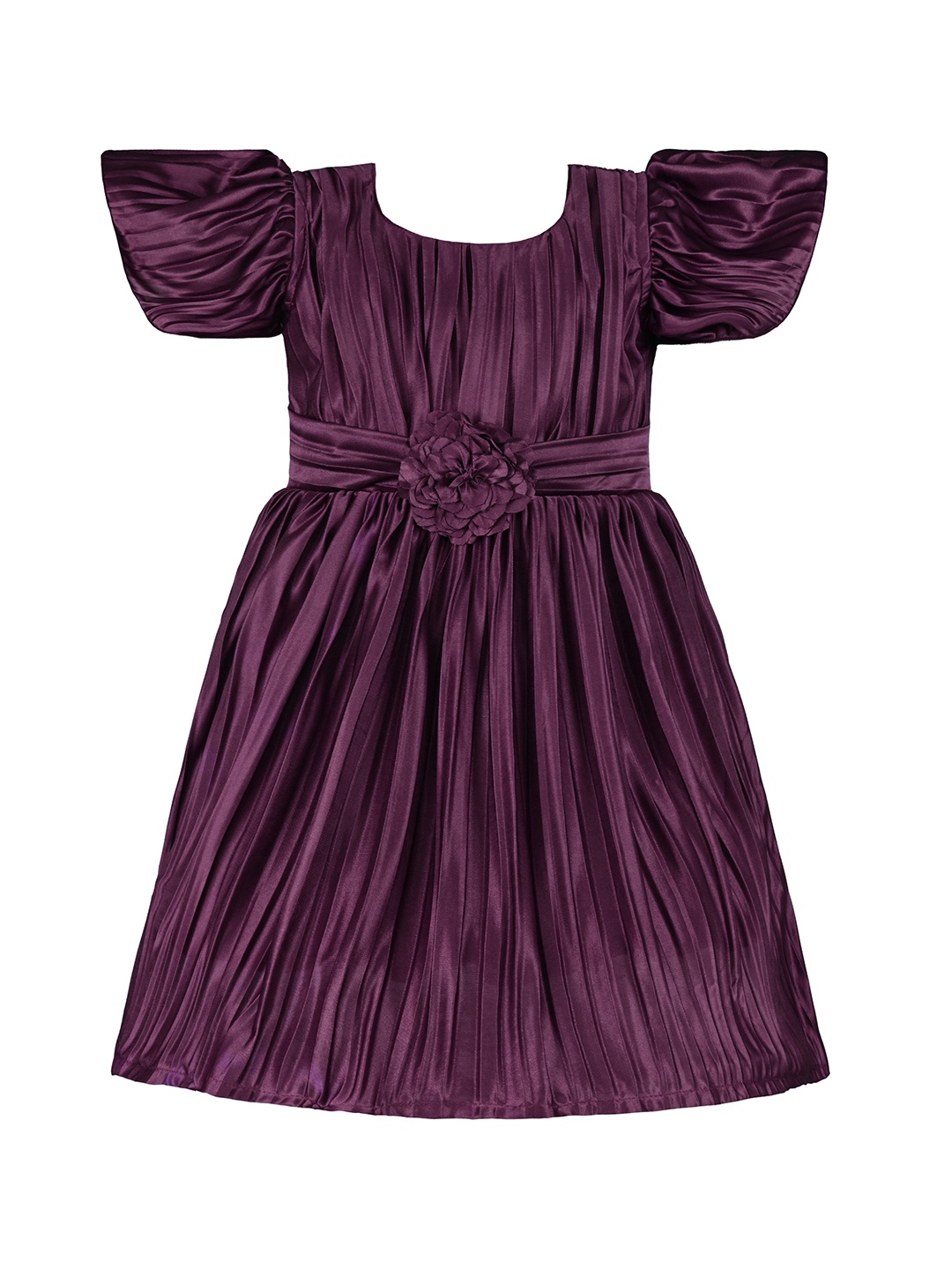 

Wish Karo Girls Fit & Flare Dress, Purple