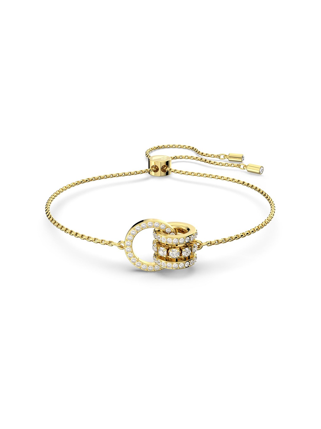 

SWAROVSKI FURTHER:RND 1 CZWH/CRY/GOS M, Gold
