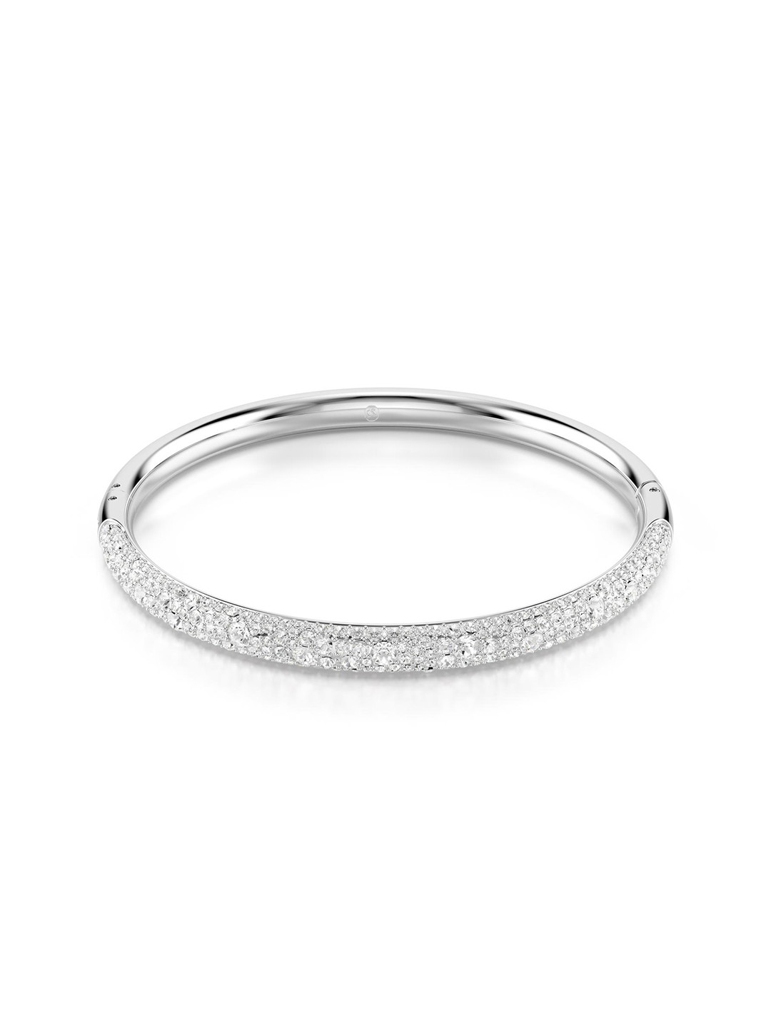 

Swarovski Rhodium Plated Sublima Bangle, White