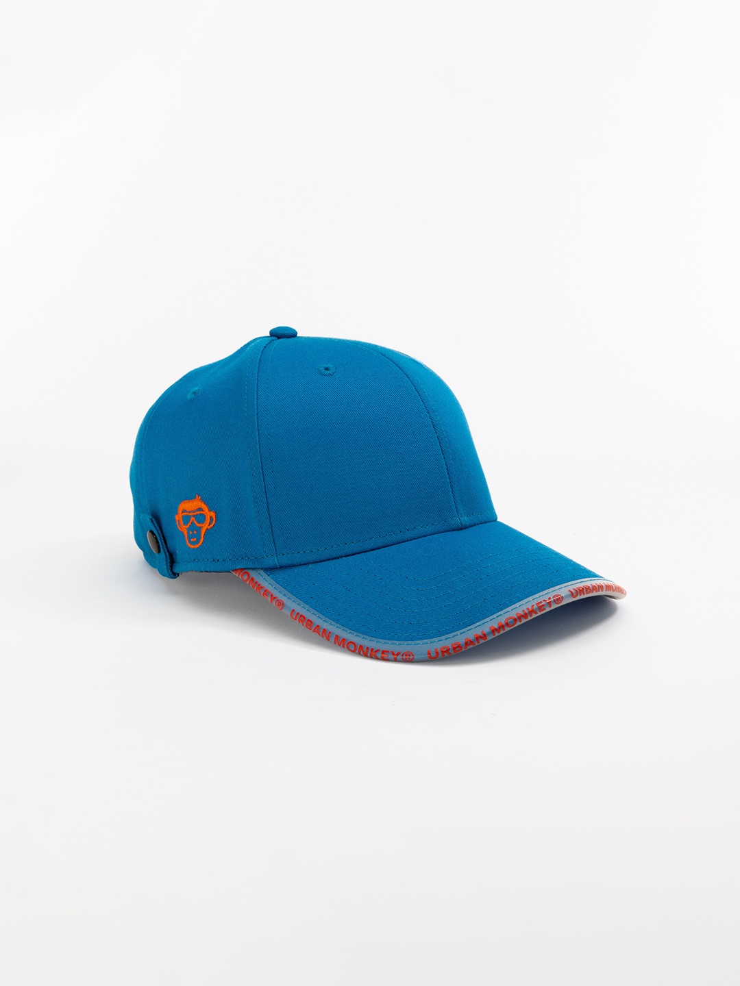 

Urban Monkey Unisex Cotton Baseball Cap, Blue