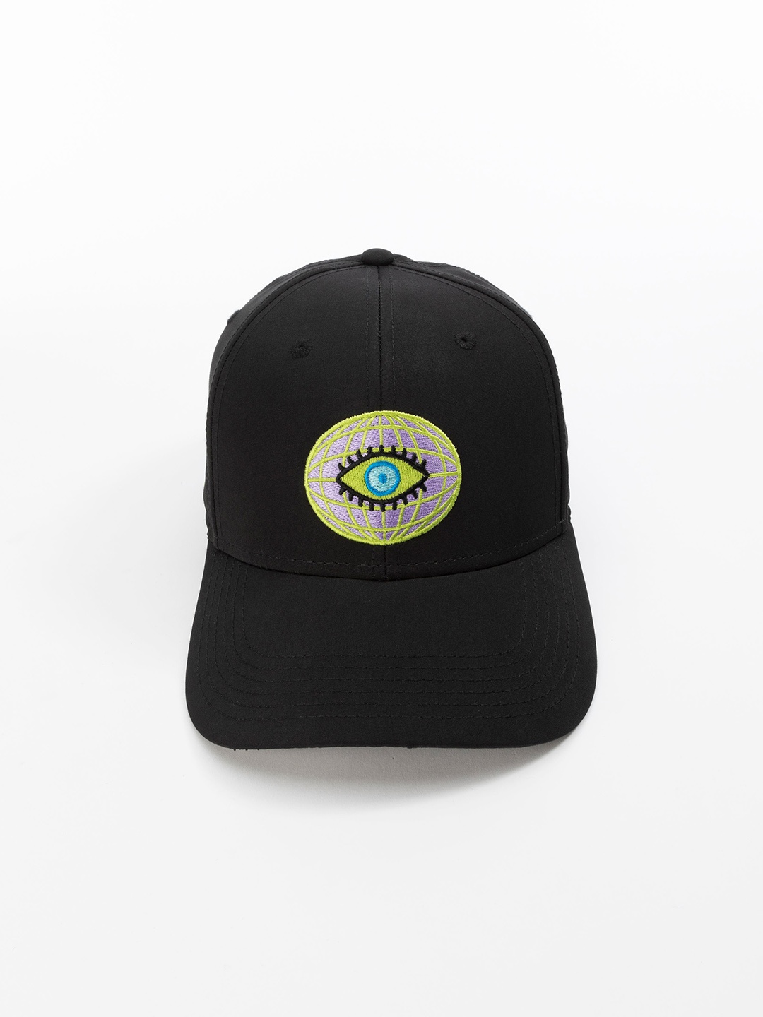 

Urban Monkey Unisex Embroidered Baseball Cap, Black