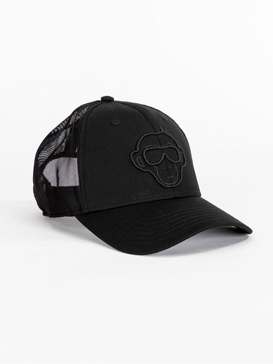 

Urban Monkey Unisex Cotton Baseball Cap, Black