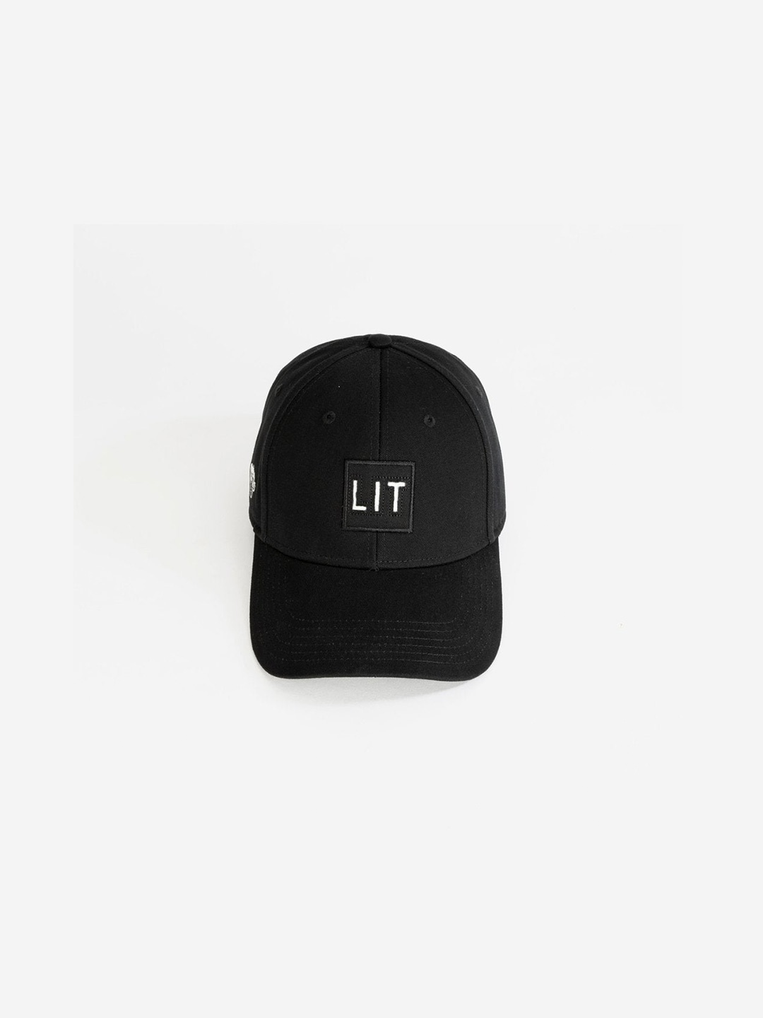 

Urban Monkey Unisex Embroidered Cotton Baseball Cap, Black