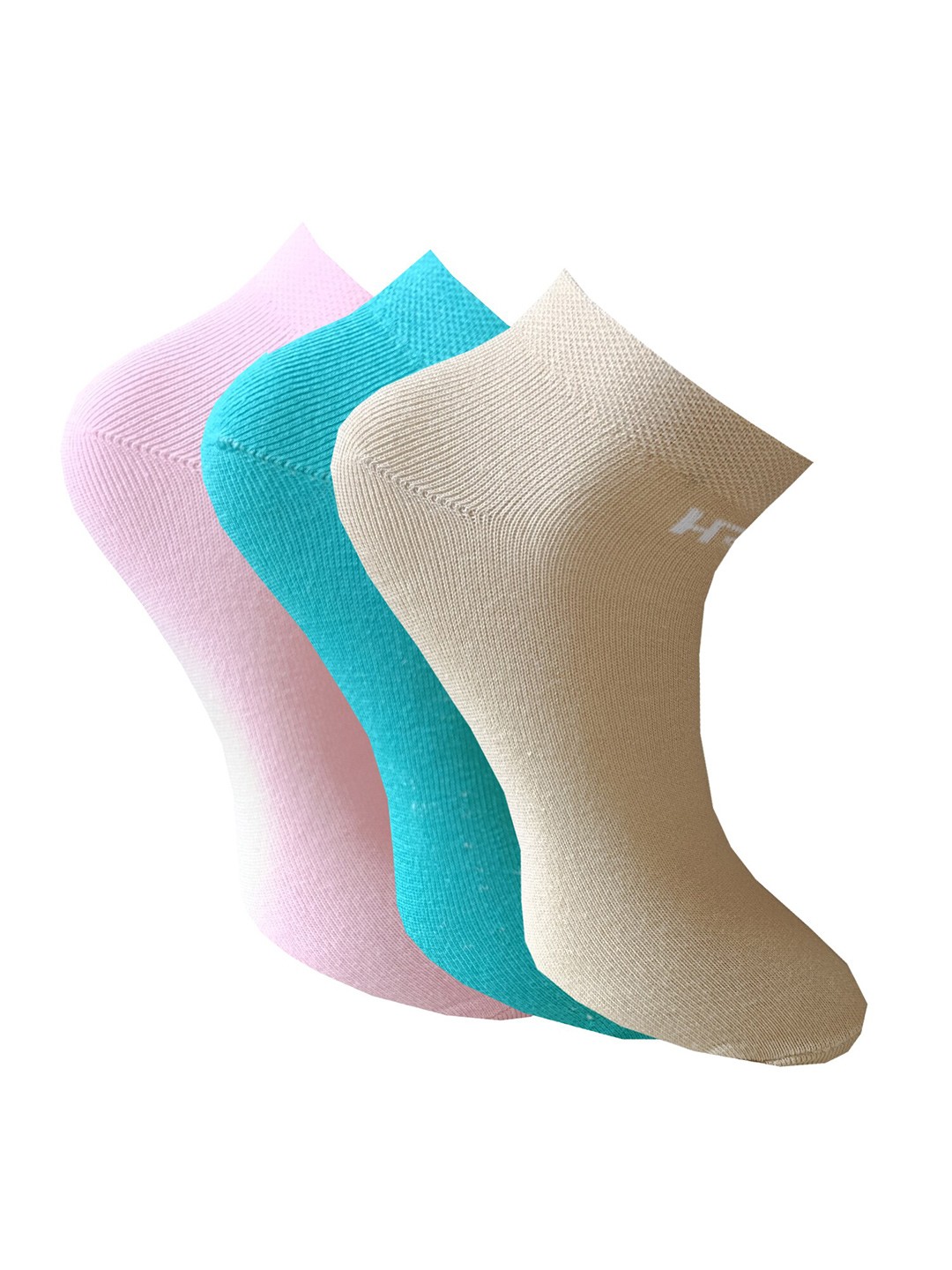 

HRX by Hrithik Roshan Women Pack of 3 Socks, Beige