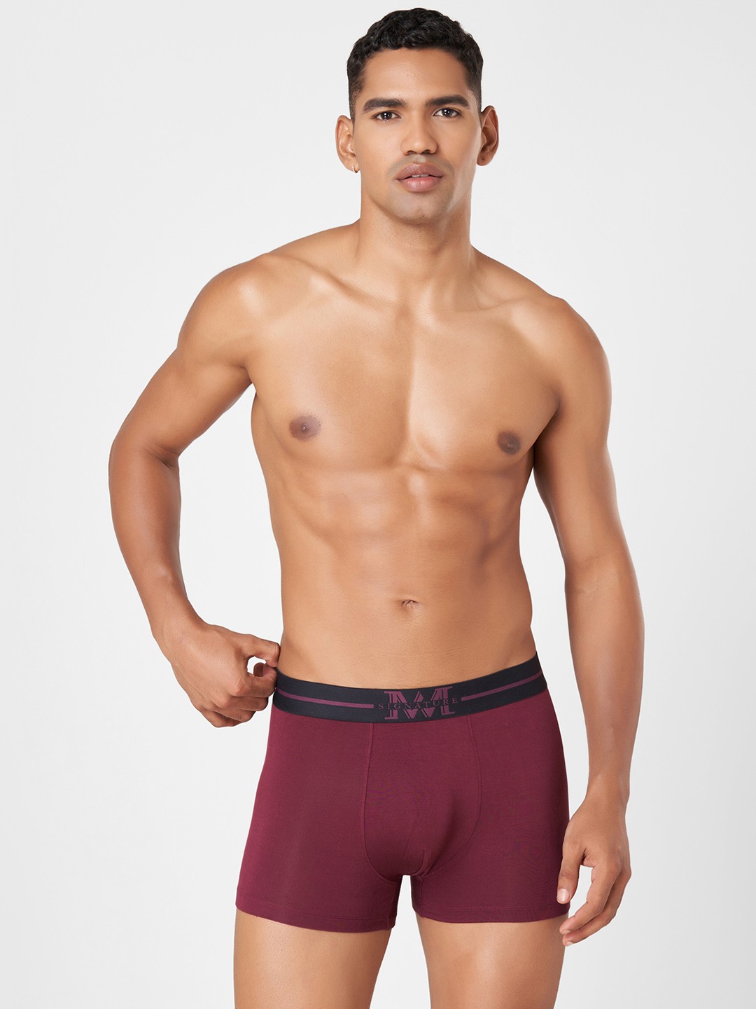 

Macroman M-Series Mid-Rise Shape Retention Trunk 8903978416366, Burgundy