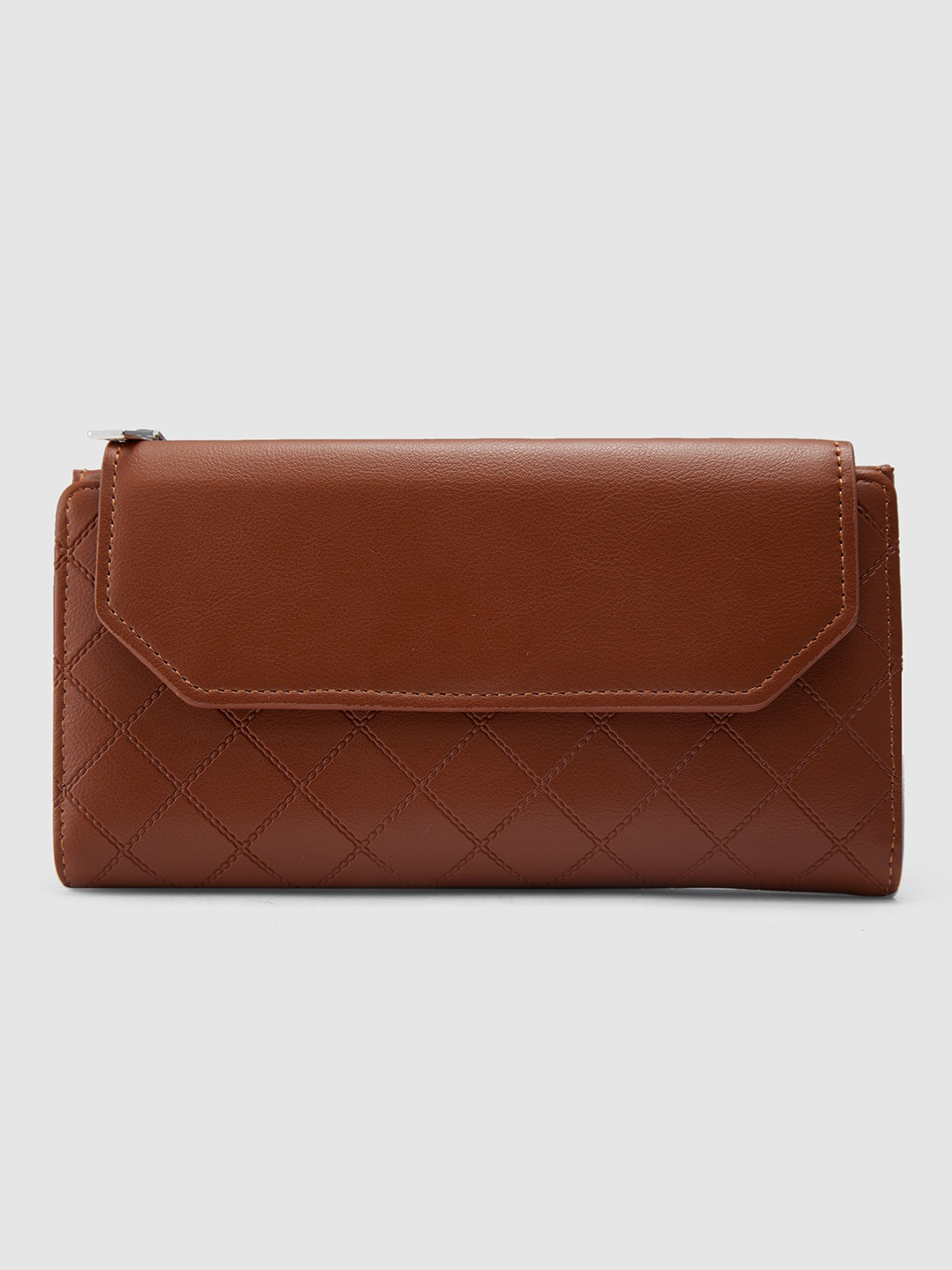 

Globus Women Textured Envelope, Tan