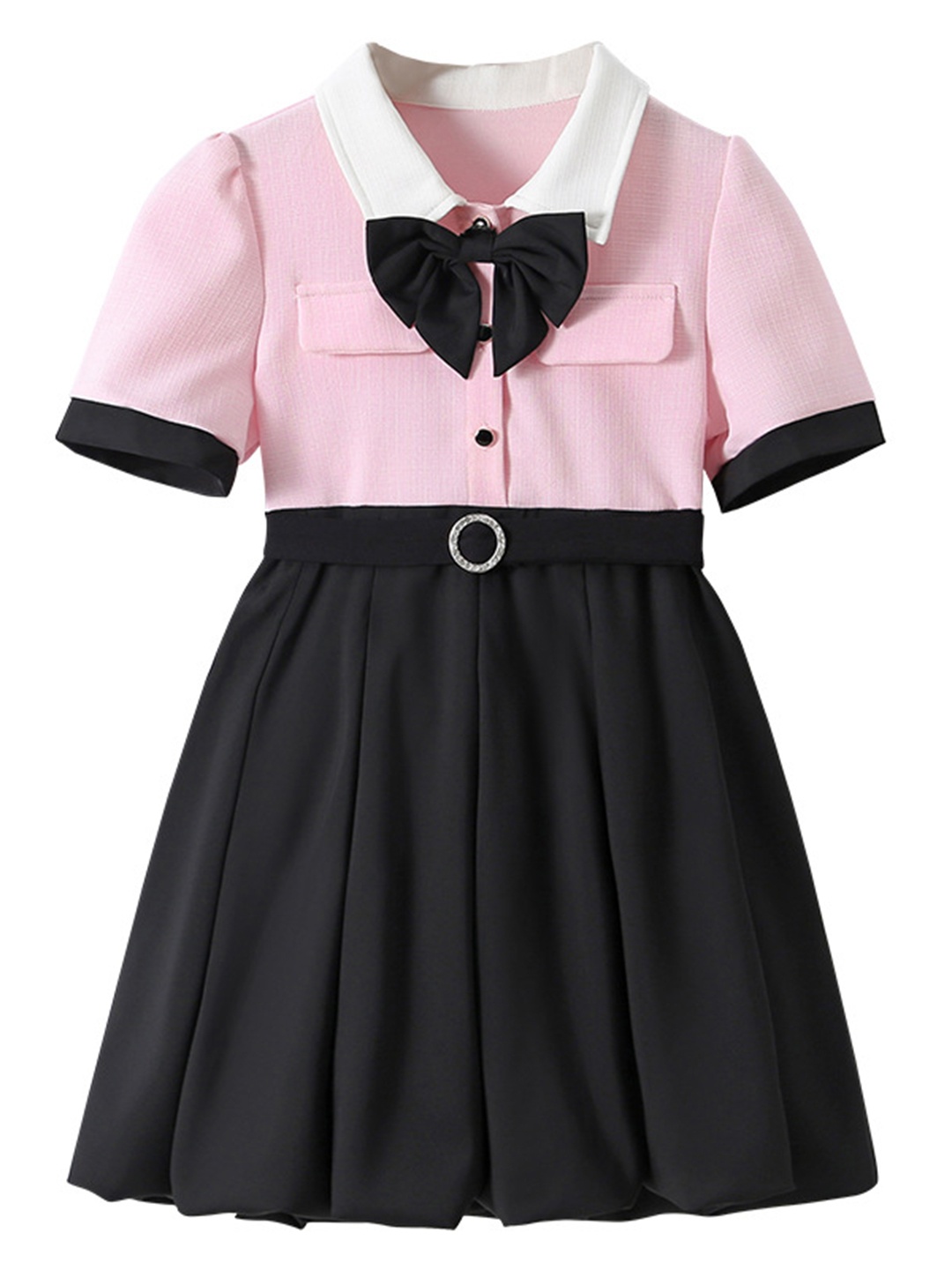 

StyleCast Girls Pink Cotton Fit & Flare Dress