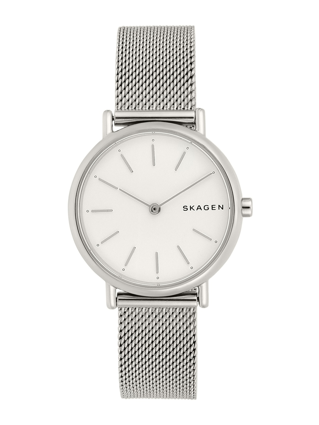 

SKAGEN Women White & Silver-Toned Analogue Watch