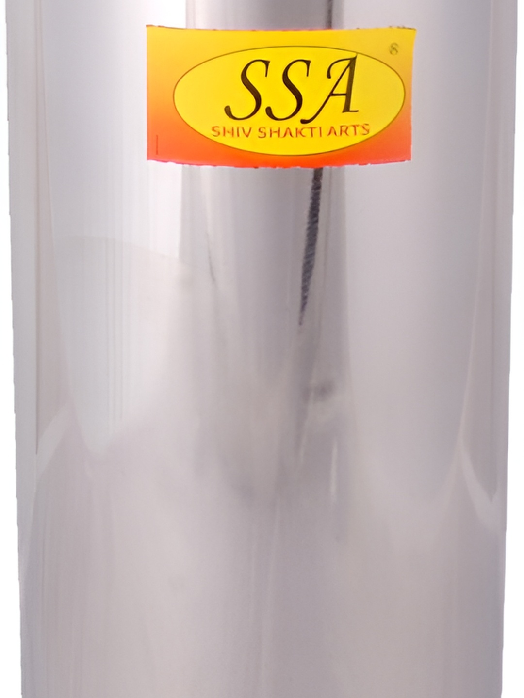 

Shivshakti Arts Silver Toned Copper Solid Water Bottle 1 L