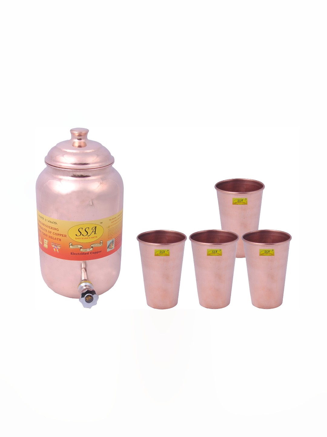 

Shivshakti Arts Brown 4 Copper Core