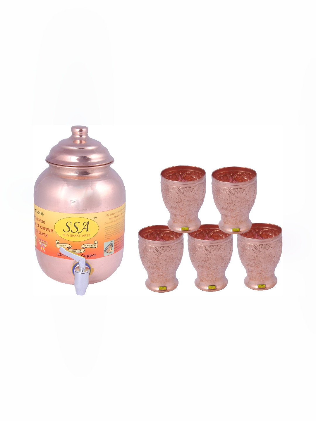 

Shivshakti Arts Brown 5 Copper Core