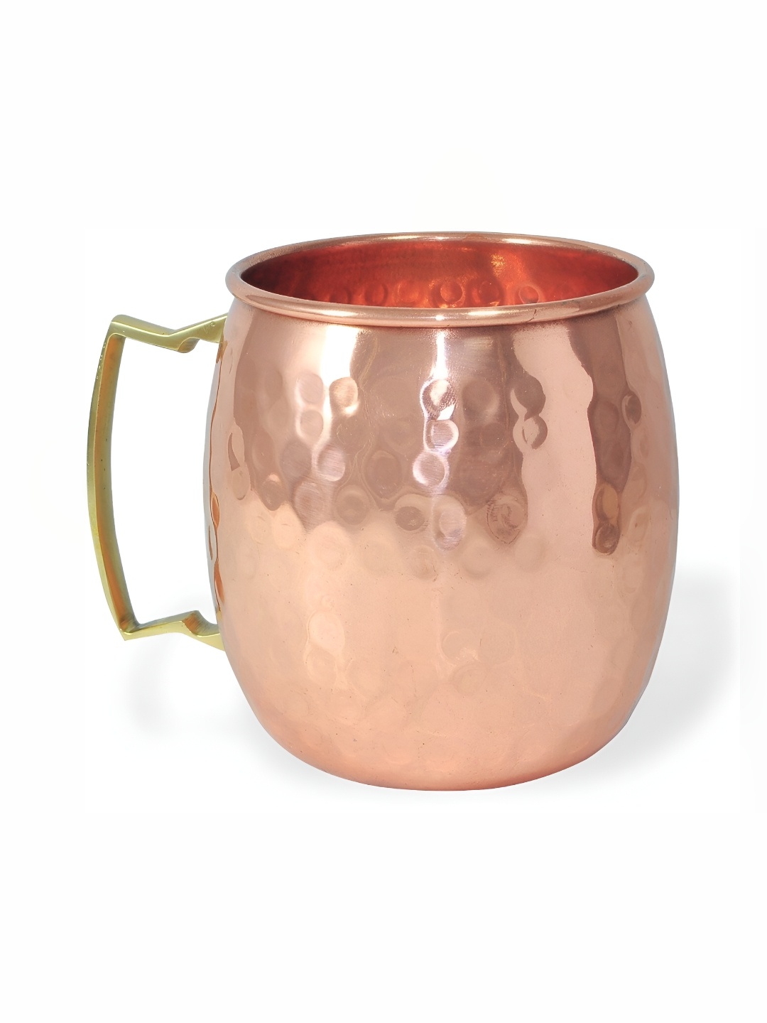 

Shivshakti Arts Copper Textured Mug
