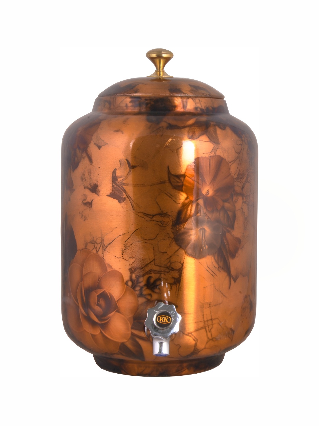 

Shivshakti Arts Copper-Toned Water Pot 8 Ltr