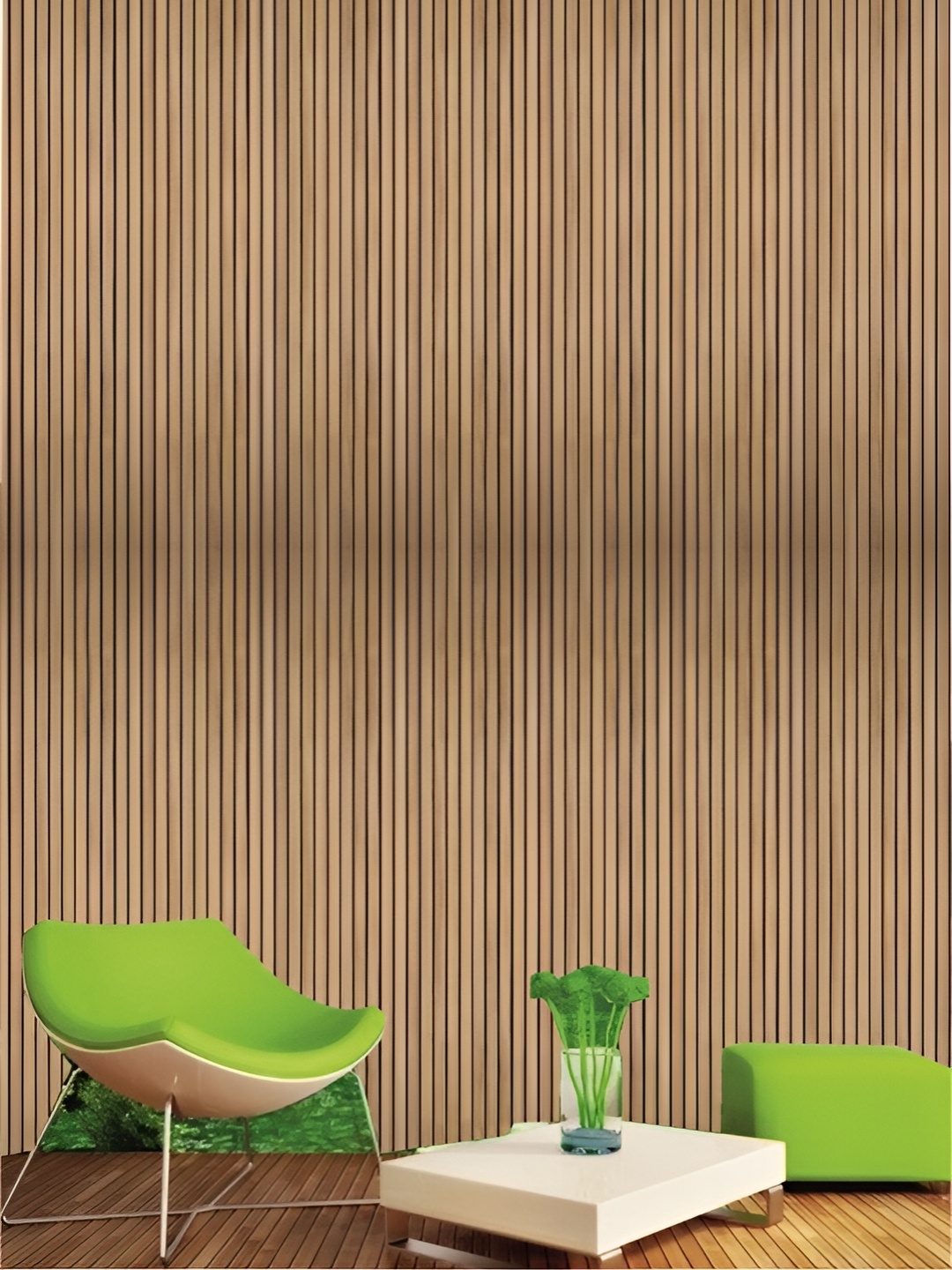 

KSHIRSA Brown Abstract Self Adhesive Removable Wallpaper