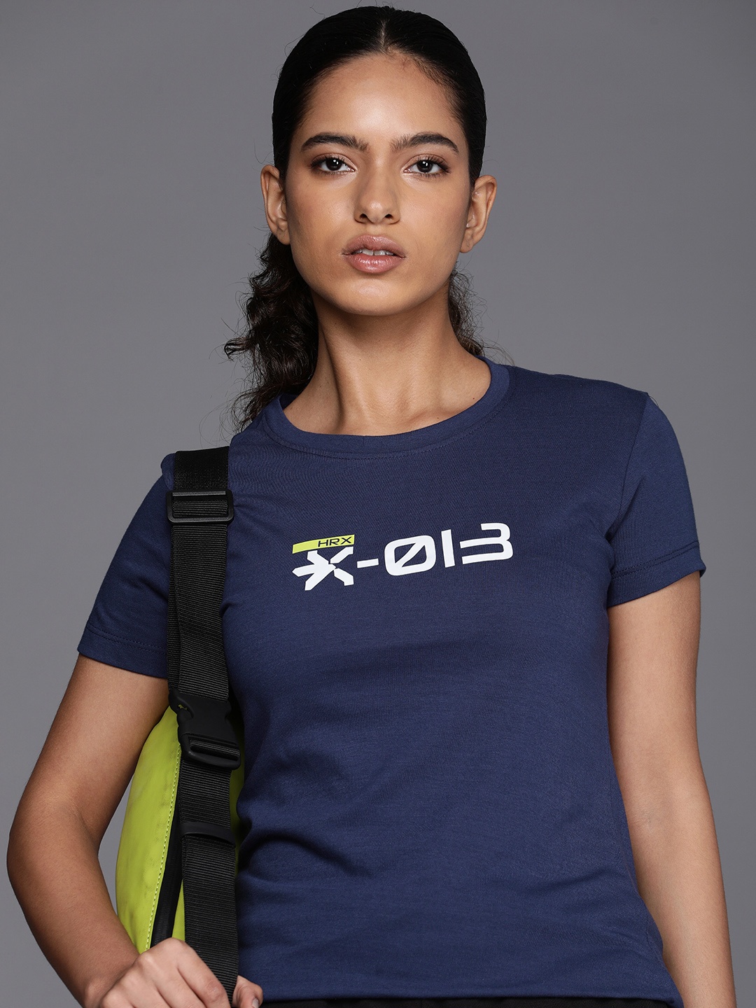 

HRX by Hrithik Roshan Graphic Printed Lifestyle T-shirt, Blue