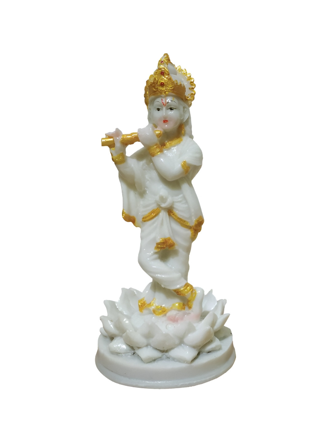 

Winsome Collection White & Gold Toned Religious Idol Showpiece