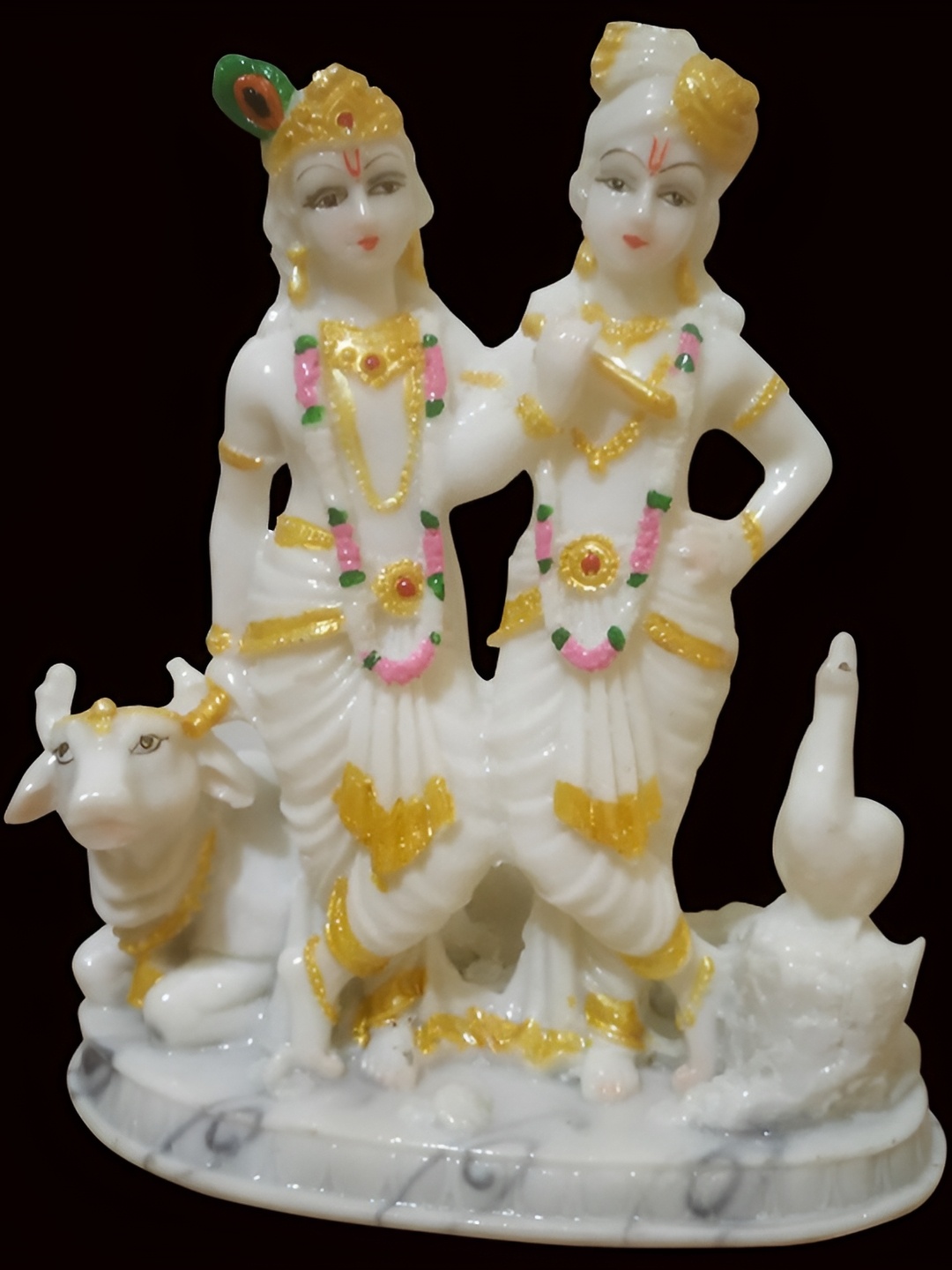 

Winsome Collection White Gold Toned Religious Idol Showpiece