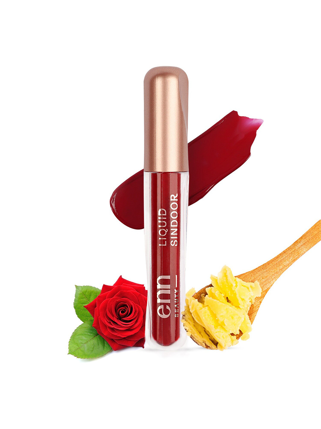 

ENN Quick Drying Water proof & Smudge Proof Long Lasting Liquid Sindoor 3ml - Maroon