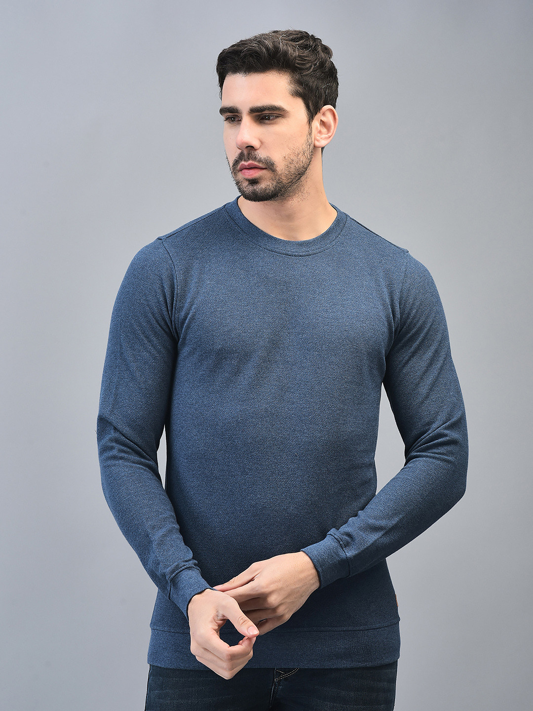 

CANOE Cotton Regular Sweatshirt, Blue