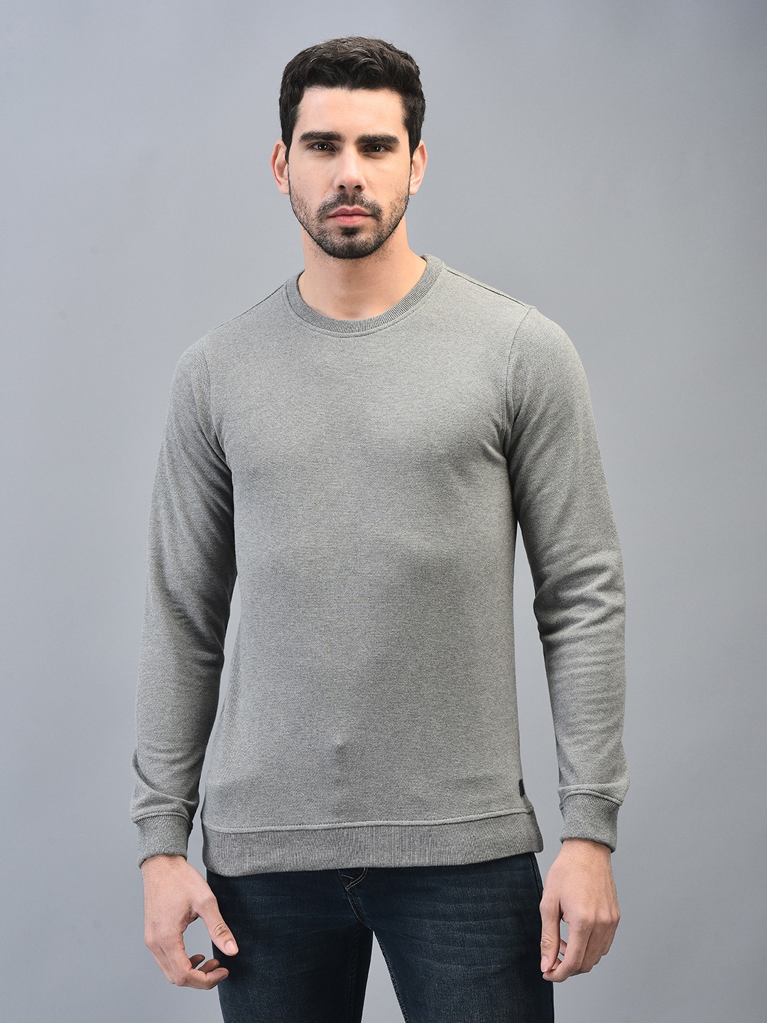 

CANOE Pure Cotton Casual Sweatshirt, Grey