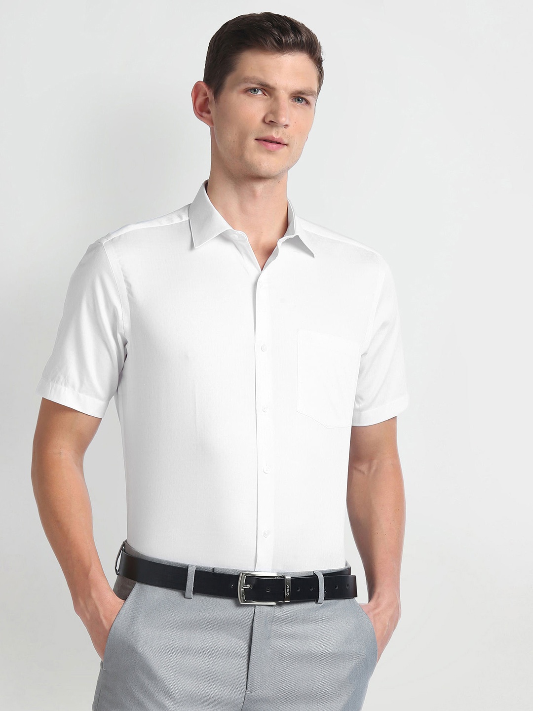 

Arrow Opaque Cotton Formal Shirt, White