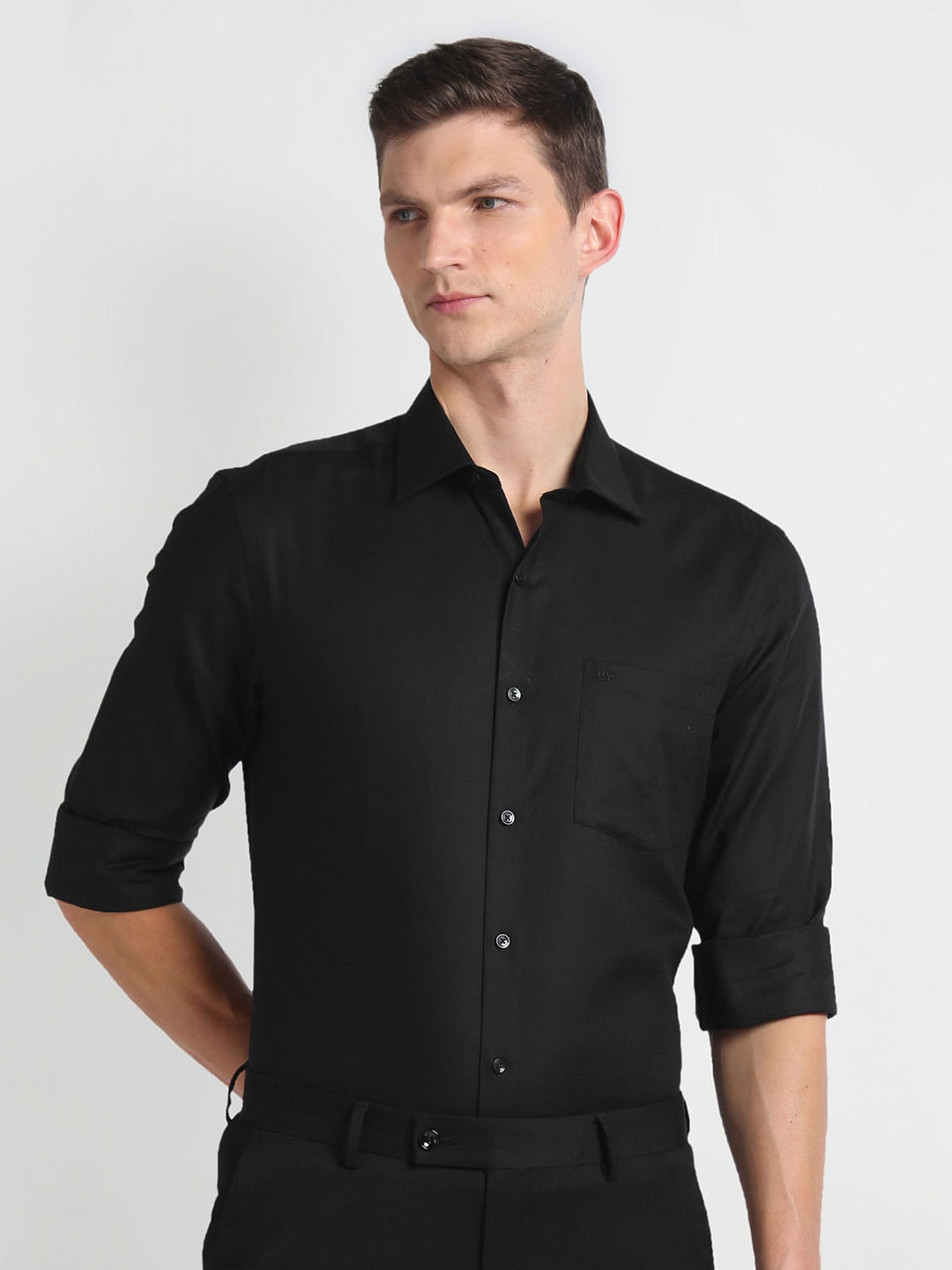 

Arrow Cotton Formal Shirt, Black