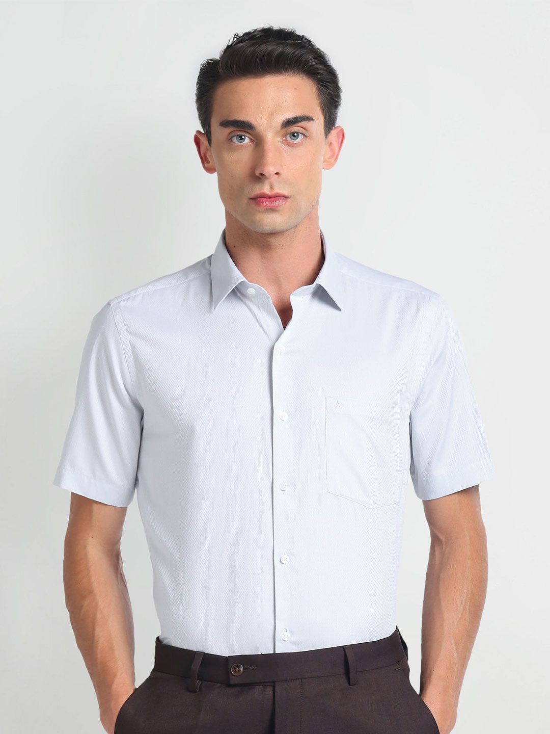 

Arrow Cotton Formal Shirt, Grey