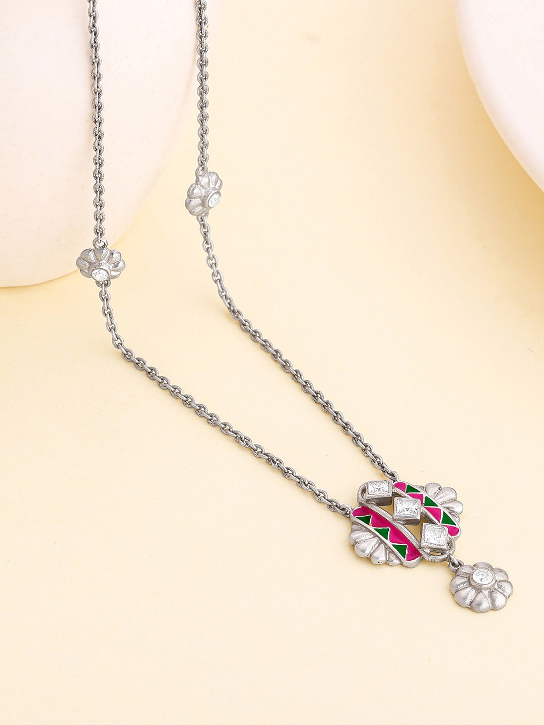 

GIVA 925 Silver Oxidised Necklace