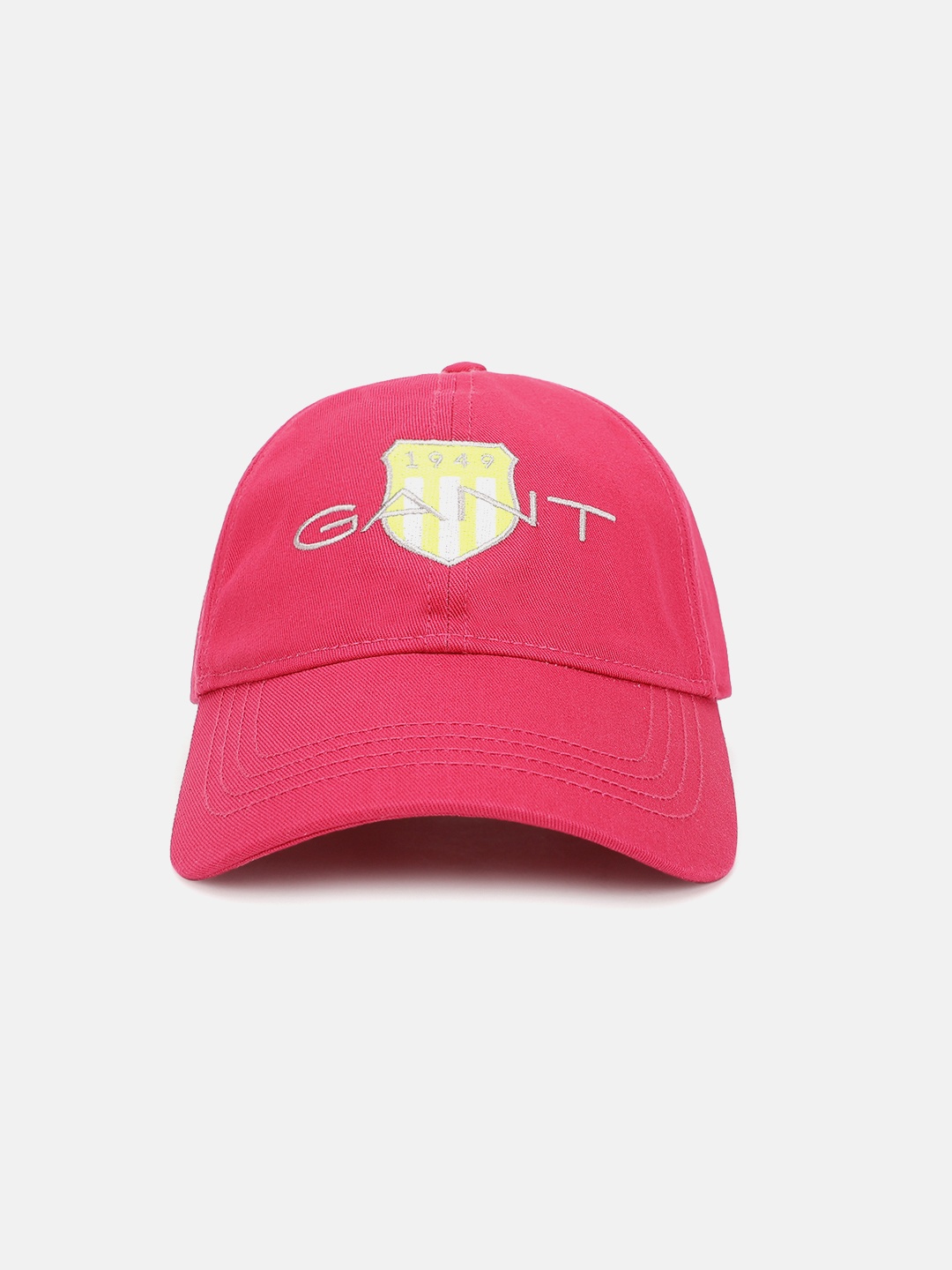 

GANT Boys Typography Embroidered Pure Cotton Baseball Cap, Magenta