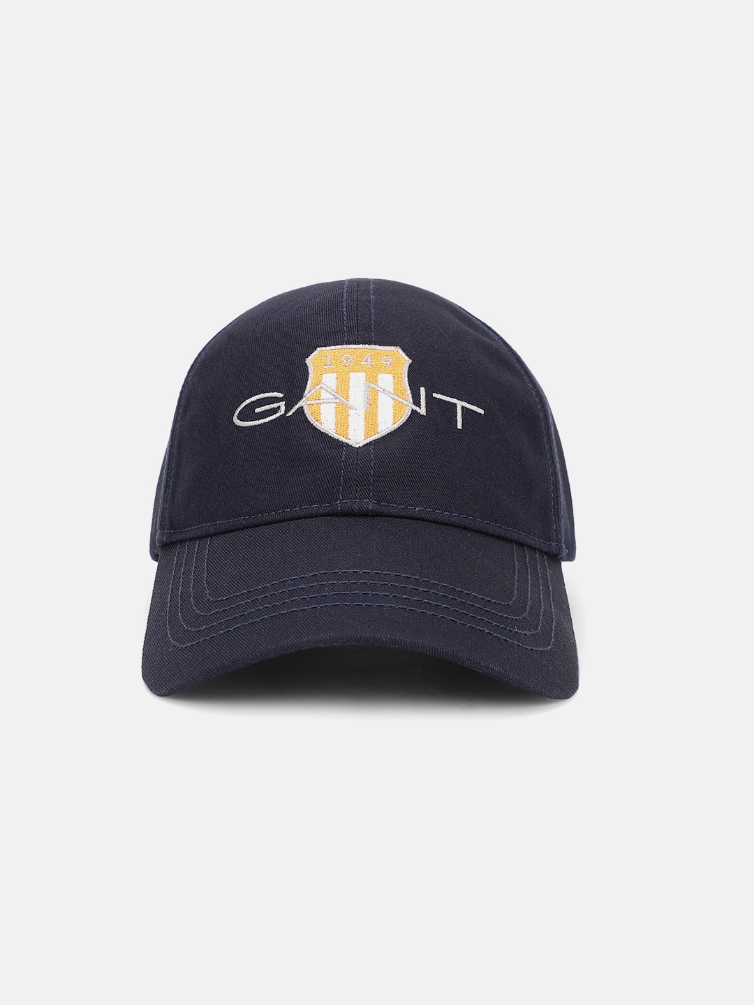 

GANT Boys Typography Embroidered Pure Cotton Baseball Cap, Navy blue